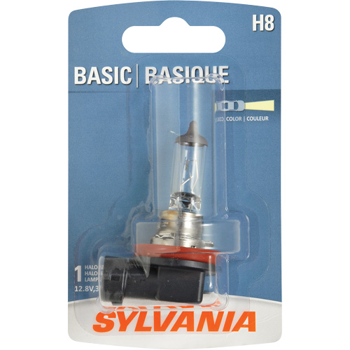 Ampoule de base pour feu avant H8, Halog&egrave;ne, 35 W, Blanc cass&eacute; Par Equipment