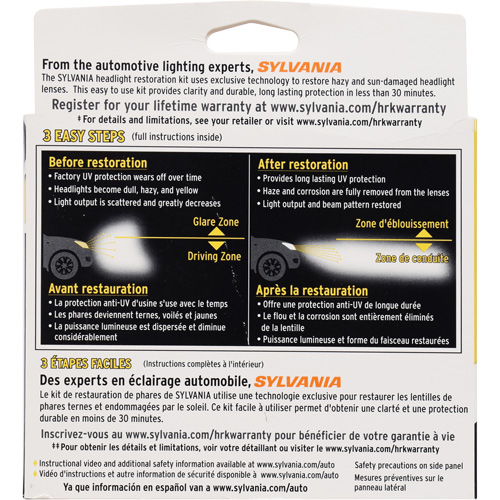 Headlight Restoration Kit Par Equipment