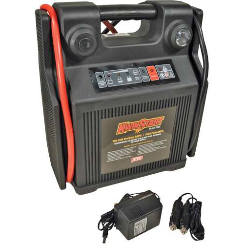 KwikStart 12/24 Volt Portable Power & Jump Starter Par Equipment