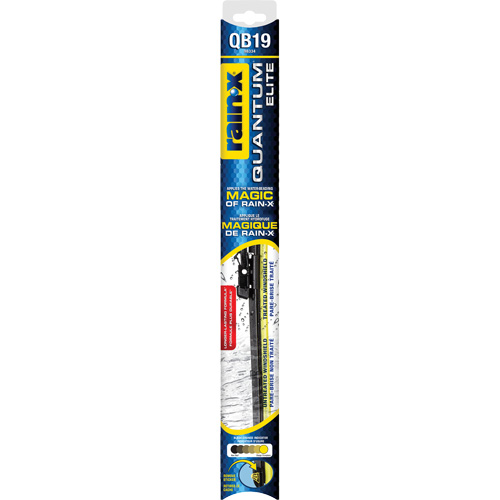 Balai d'essui-glace Quantum Elite avec adaptateurs, 19", Toute saison Par Equipment
