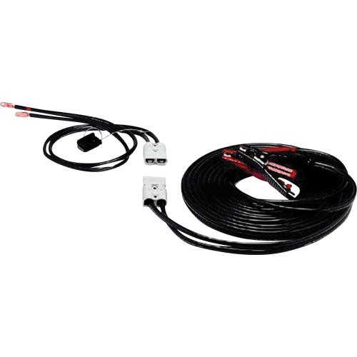 Pinces robustes enti&egrave;rement isol&eacute;es avec adaptateurs de borne lat&eacute;rale, 4 AWG, 500 A, C&acirc;ble 30' Par Equipment