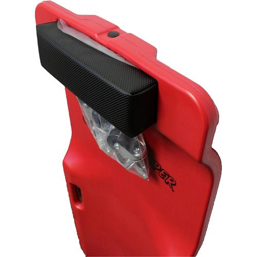 Red Low Profile Plastic Creeper Par Equipment