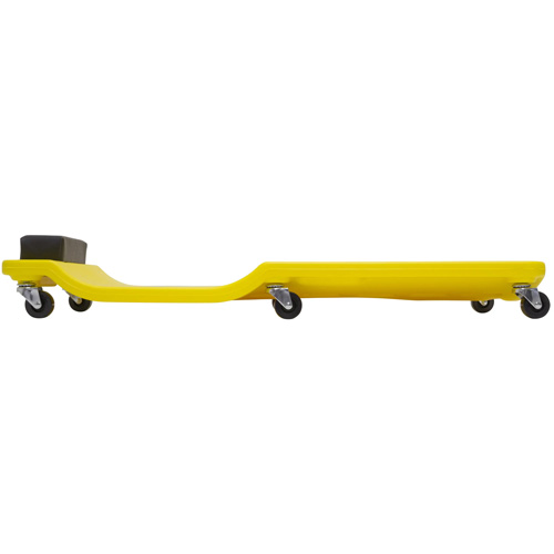 Yellow Low Profile Plastic Creeper Par Equipment