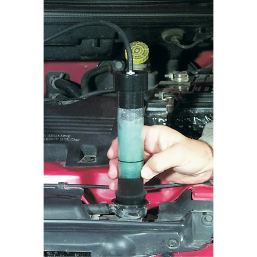 D&eacute;tecteur de fuite de combustion, Cruche Par Equipment