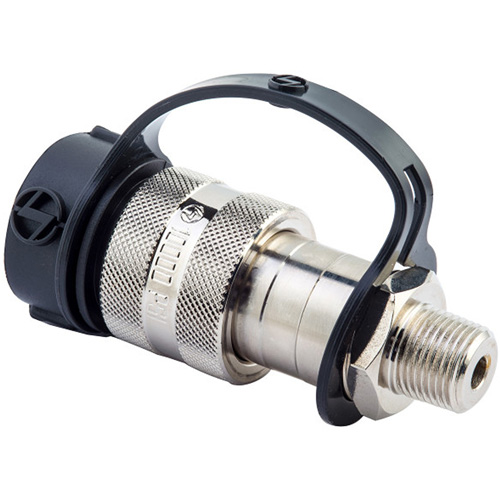 Raccords &agrave; c&ocirc;t&eacute; femelle pour d&eacute;bit &eacute;lev&eacute;, Acier, 3/8", NPTF femelle, 10 000 PSI Par Equipment