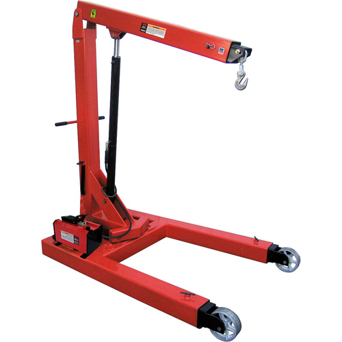 Grue pneumatique hydraulique pour sol, Capacit&eacute; 6000 lb (3 tonnes) Par Equipment