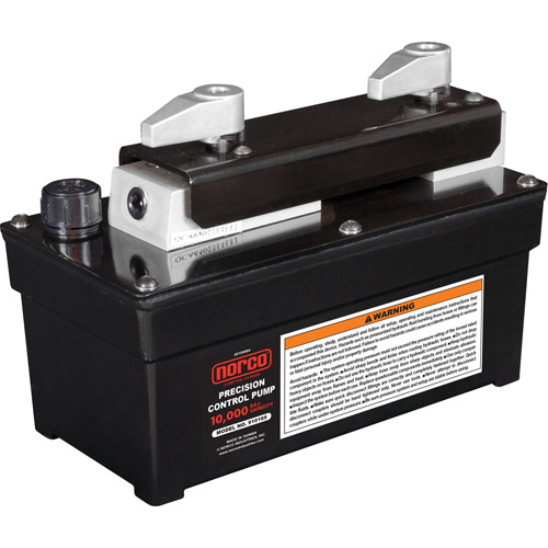 Pompe hydraulique &agrave; air manuelle de 10 000 PSI sans manom&egrave;tre Par Equipment