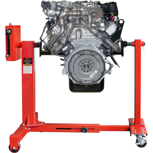 75:1 Gear-Driven Engine Stand, 1 tons Capacity, 42" H Par Equipment