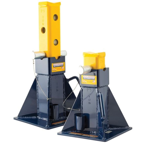 Vehicle Support Stands, Locking Pin, 25 tons Capacity Par Equipment