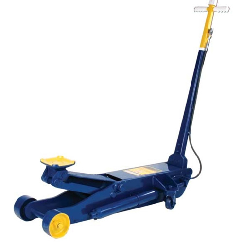 Long Chassis Service Jack, 10 Ton(s) Capacity, 6-3/4" Lowered, 25-1/2" Raised, Air Hydraulic Par Equipment