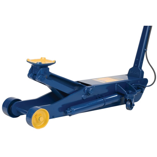 Long Chassis Service Jack, 10 Ton(s) Capacity, 6-3/4" Lowered, 25-1/2" Raised, Air Hydraulic Par Equipment