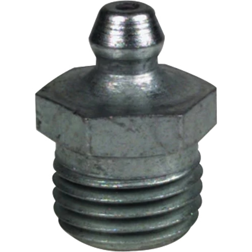 Raccord de graissage droit tr&egrave;s court, Acier, Filetage de 0,25 NPT Par Equipment