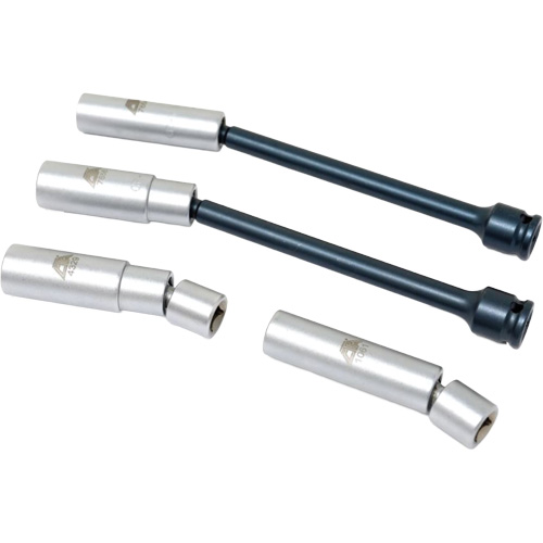 4-Piece Euro Spark Plug Swivel Socket Set, 3/8" Drive Par Equipment