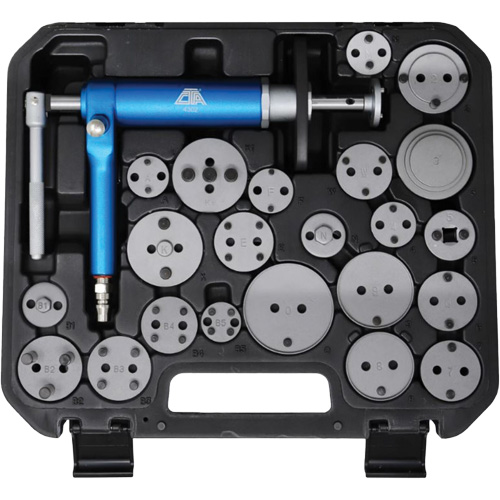 Ensemble d'outils pneumatiques pour le remontage des &eacute;triers de frein Par Equipment