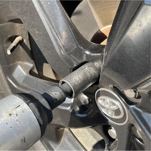 Half Metric Flip Socket Set, 7 Pcs, Impact, 1/2" Drive Size, Deep Par Equipment