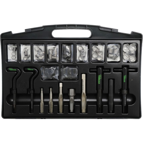 Ensemble d'atelier pour la r&eacute;paration des filetages de bougies d'allumage Par Equipment