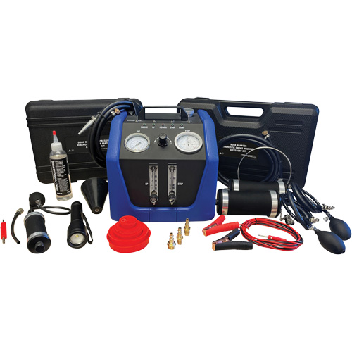 Dual EVAP/High Pressure Diagnostic Smoke Machine with Truck Adapter Accessory Kit Par Equipment