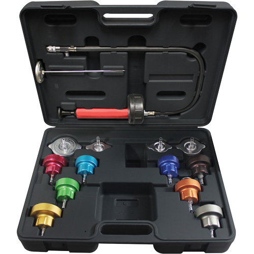 Trousse pour test de pression universel pour syst&egrave;me de refroidissement 14 mcx Par Equipment