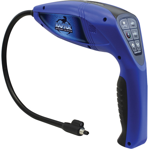 D&eacute;tecteur de fuite de r&eacute;frig&eacute;rant Raptor avec lumi&egrave;re UV bleue Par Equipment