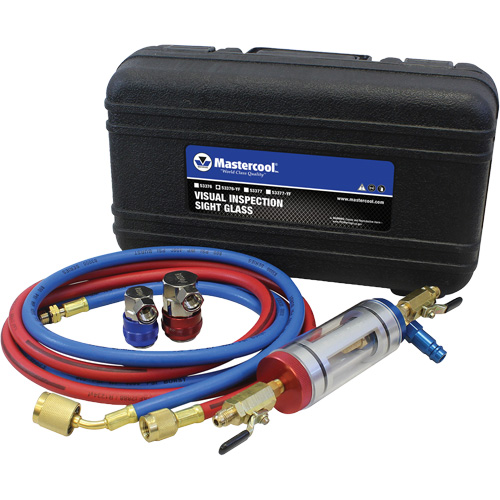 R1234Yf Visual Inspection Sight Glass with R1234Yf Quick Couplers Par Equipment
