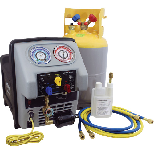 Twin Turbo Refrigerant Recovery Machine For “Refer Units” Par Equipment