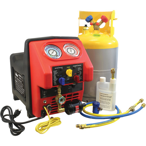 Spark Free Twin Turbo Refrigerant Recovery Machine Par Equipment