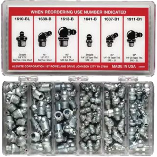 Assortiment de raccords avec boîtier 96 mcx Par Equipment