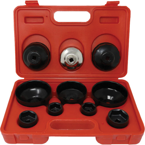 10 Pc. Oil Filter Wrench Kit Par Equipment