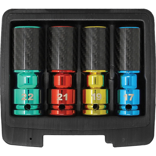 Lug Socket Set with Carbon Fiber Sleeves Par Equipment
