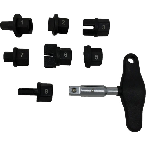 8 Pc. Oil Drain Plug Kit Par Equipment