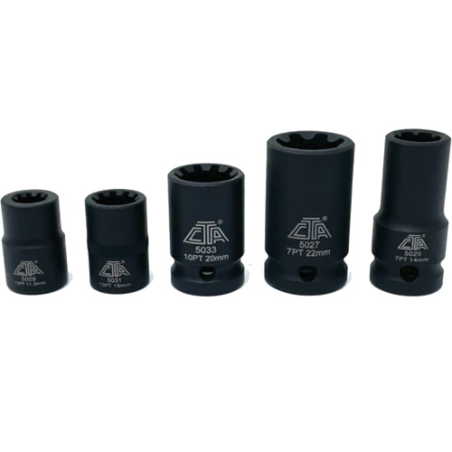 5 Pc. VAG Brake Caliper Socket Set Par Equipment