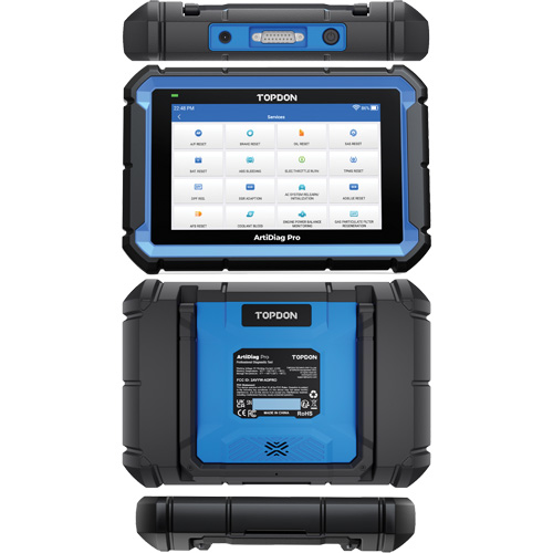 Outil de diagnostic ArtiDiag Pro 7" avec fonctions de service et commandes bidirectionnelles Par Equipment
