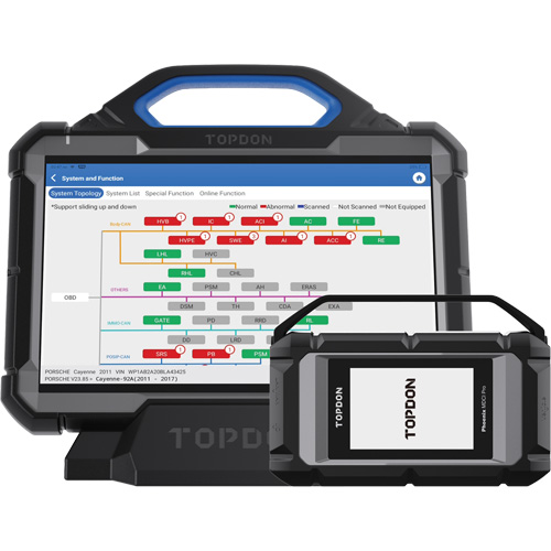 Outil de diagnostic de niveau OE Phoenix Max Basic de 13,3", station daccueil et programmation infonuagique Par Equipment