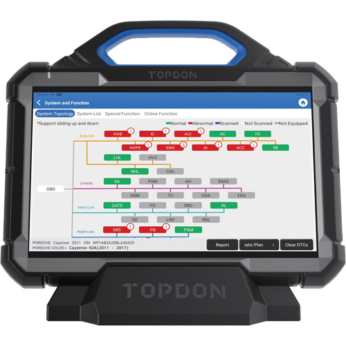 Outil de diagnostic de niveau OE Phoenix Max Basic de 13,3", station daccueil et programmation infonuagique Par Equipment