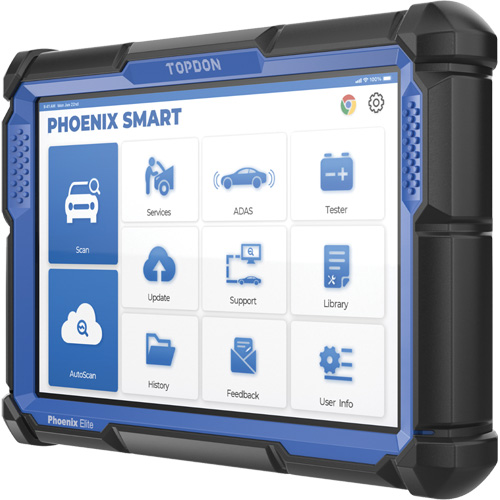Phoenix Smart 10.1" OE-Level Scan Tool, Cloud-Based Programming & Advanced Protocols Par Equipment