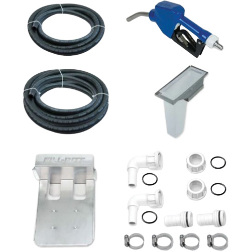 Pompe de transfert de fluide d'&eacute;chappement diesel (DEF) 115 V CA avec support pour cuve GRV et pistolet Par Equipment