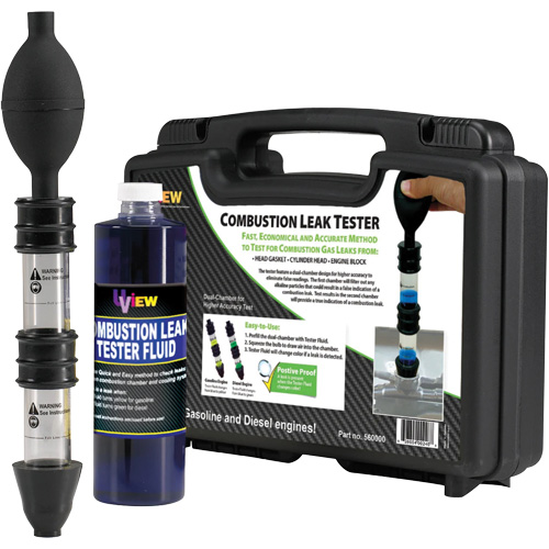 Trousse pour testeur de fuite de gaz/diesel de combustion Uview, 480 ml, Bouteille Par Equipment