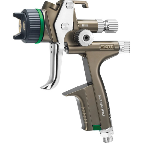 Pistolet de peinture de premi&egrave;re qualit&eacute; pour la peinture automobile 00 HVLP 1,3 O RPS D, Entr&eacute;e d'air 1/4" NPT, 15,19 pi³/min, Capacit&eacute; 0,6 L/0,9 L, 0,17 psi Par Equipment