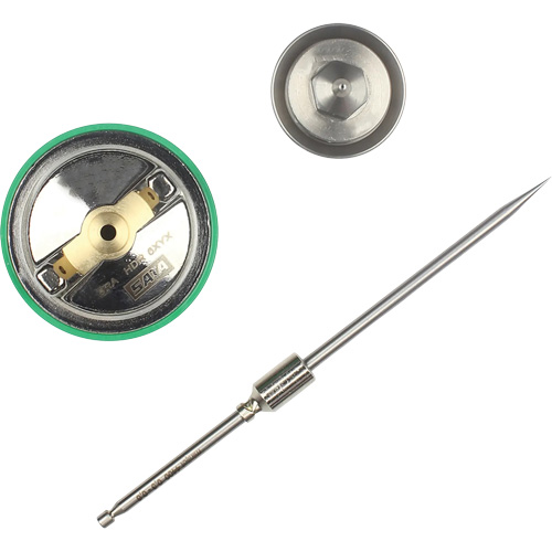 4400 B HVLP 1.2 SR Nozzle Set, 4.24 CFM, 0.14 PSI Par Equipment