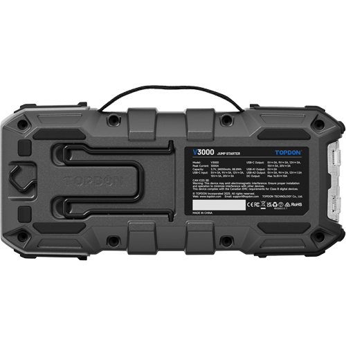 V3000 Jump Starter, Power Bank & Flashlight Par Equipment