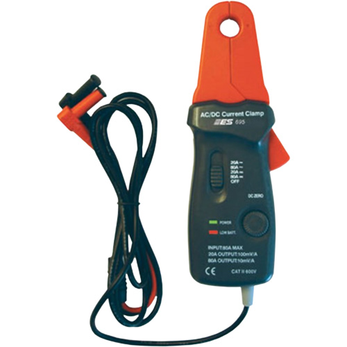 Sonde de courant faible pour multim&egrave;tres num&eacute;riques, oscilloscopes et appareils de mesure &agrave; affichage graphique Par Equipment