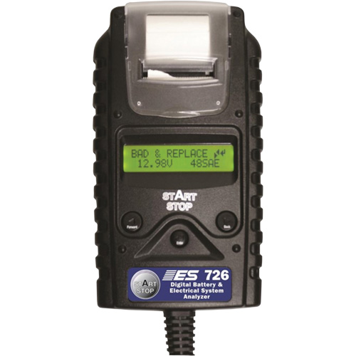 Digital Battery & Electrical System Analyzer with Printer Par Equipment