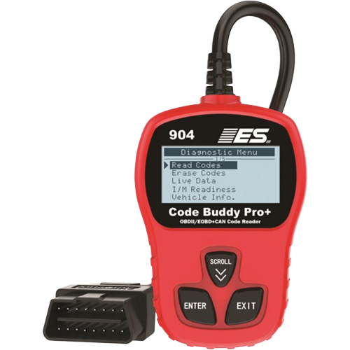 Code Buddy Pro+ OBDII Code Scanner with Live Data Par Equipment