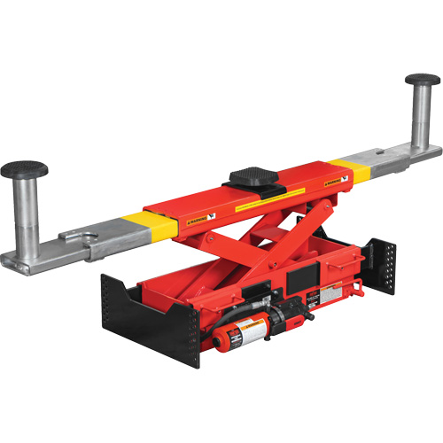 Air/Hydraulic Pump Operated Electric Vehicle Rolling Lift Bridge Par Equipment