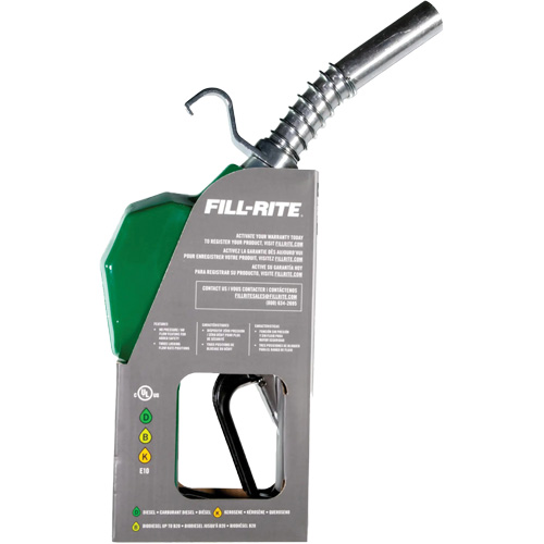 Pistolet de distribution automatique vert pour essence Par Equipment