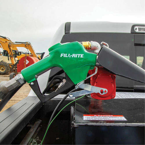 Green Automatic Diesel Spout Nozzle Par Equipment