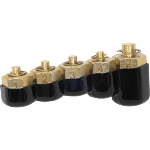5-Piece Injector Rail Fuel Line Cap Set Par Equipment