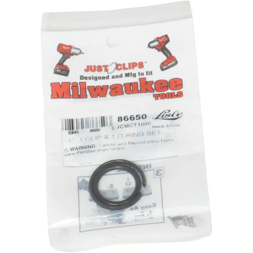 Jeu de clip et joint torique de 1 po pour Milwaukee Par Equipment