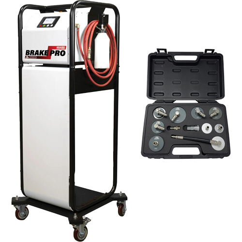 Tall Frame Brake-Pro Pressure Brake Bleeder with Adapters Par Equipment