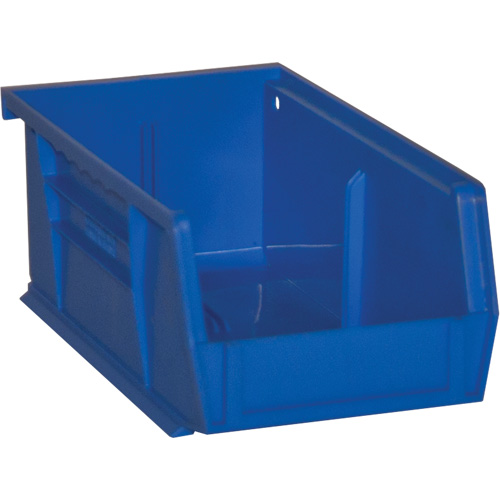 Bacs Hook-On Bins, 4" la x 3" H x 7" p, Bleu, Capacit&eacute; 10 lb Par Equipment